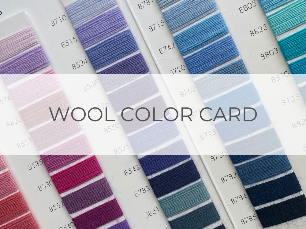 Como Blue Thread – Aurifil Color Builder - Frayed Fabrics
