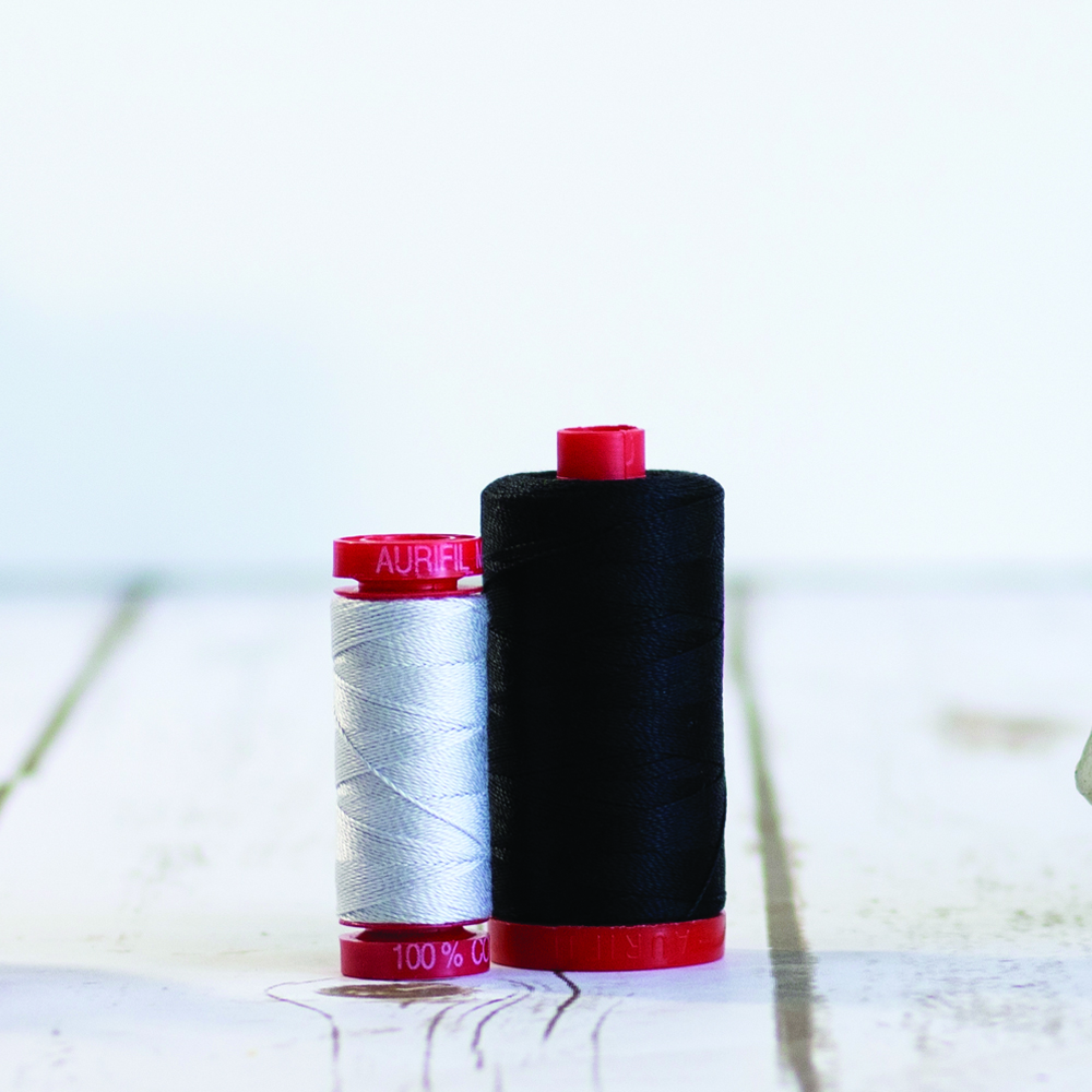 Aurifil 12wt Wool Thread, Wool Thread for Embroidery, Redwork, & Quilting  12 Wt 50% Wool Red 8225 